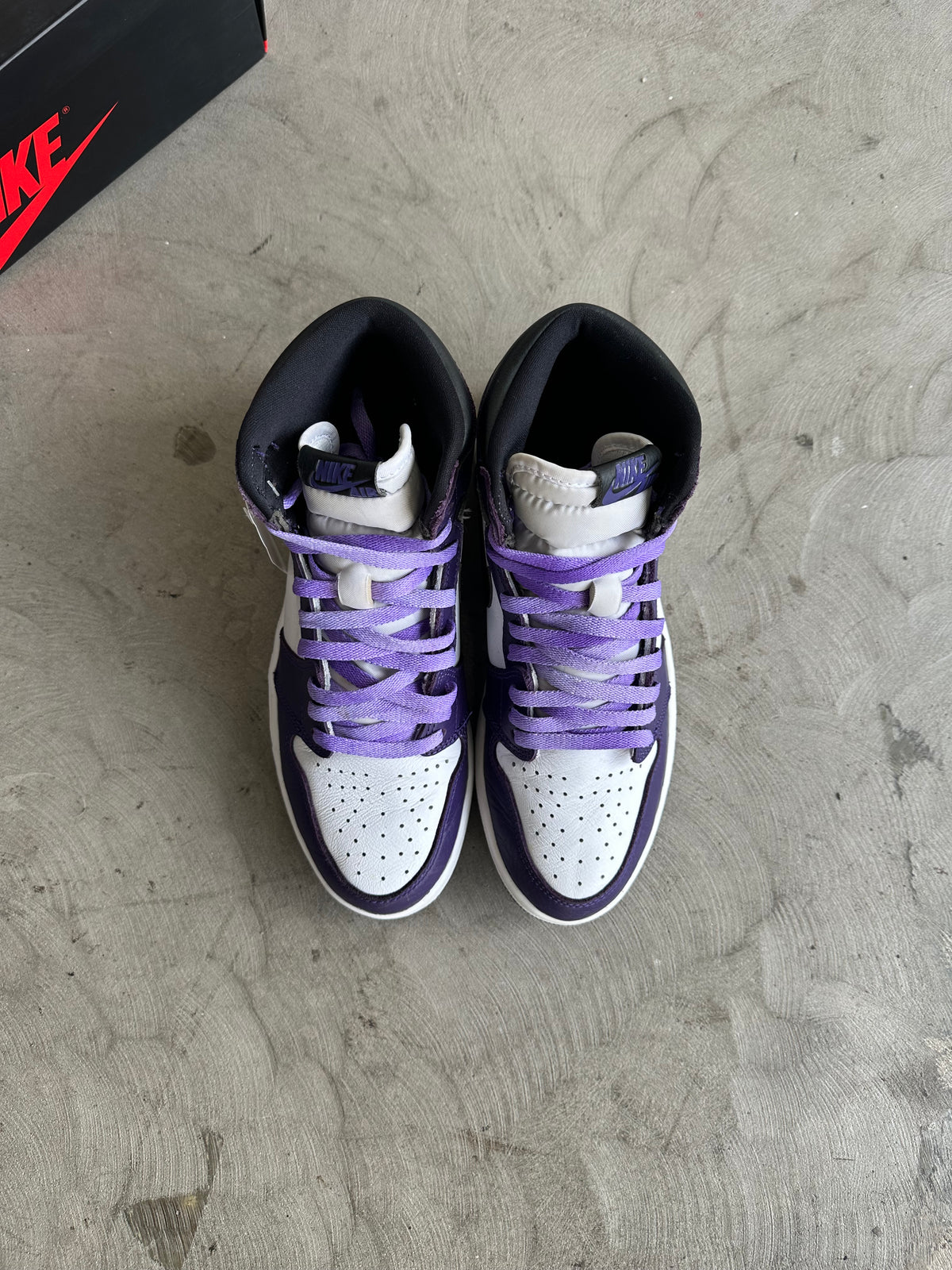 Jordan 1 Court Purple 2.0 Sz. 9.5