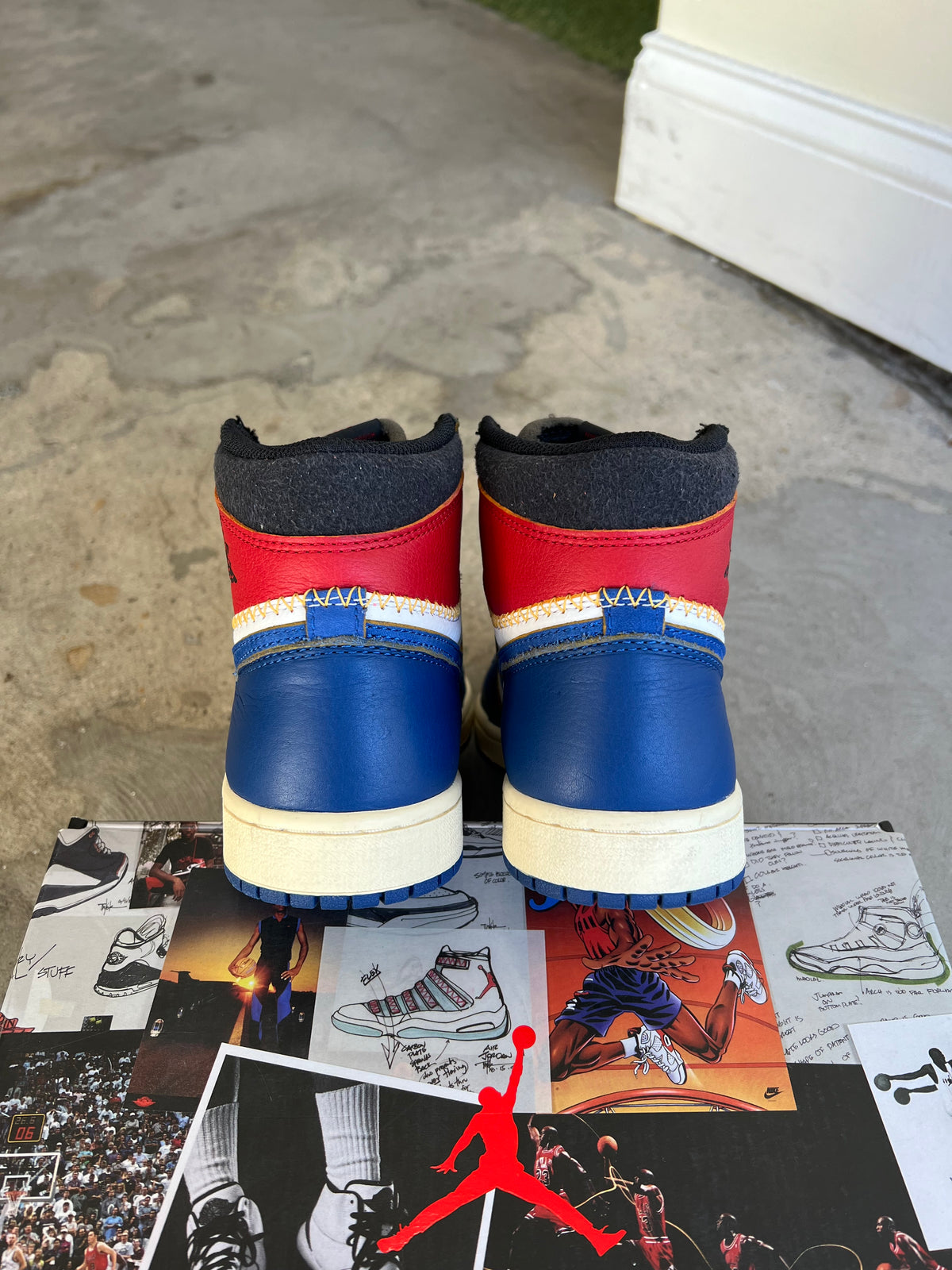 Jordan 1 x Union Storm Blue Sz. 6.5