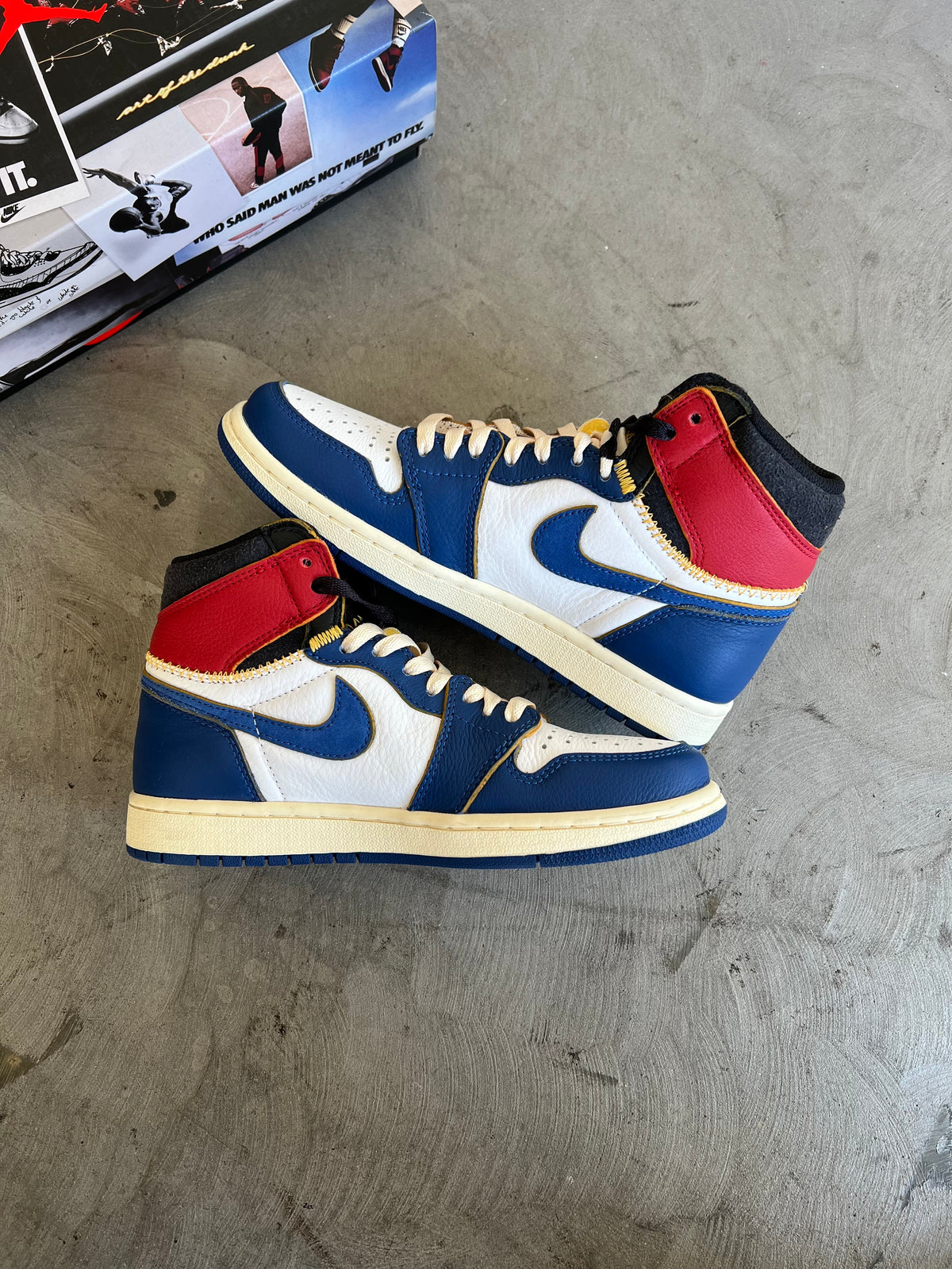 Jordan 1 x Union Storm Blue Sz. 6.5
