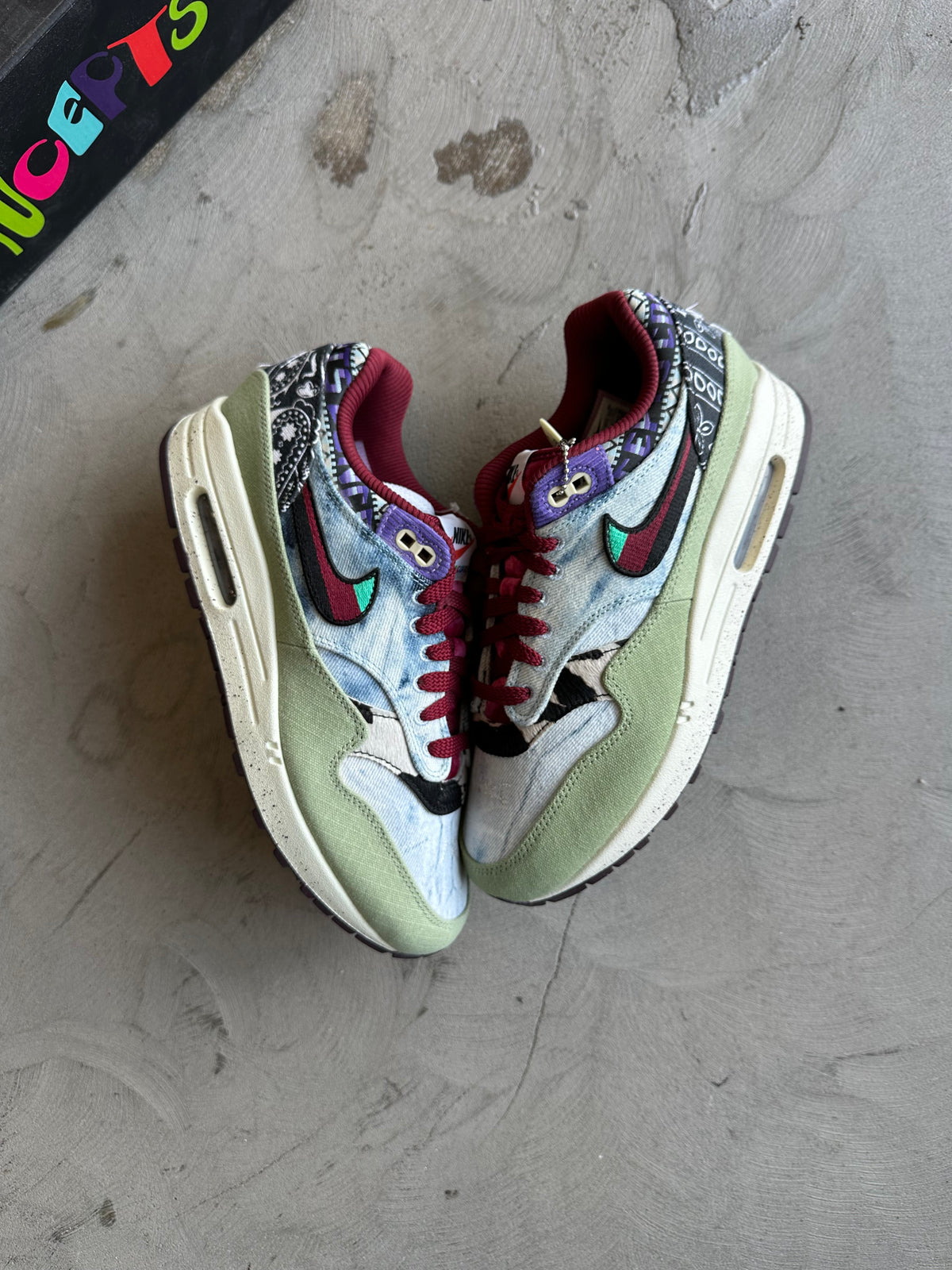 Air Max 1 Concepts Mellow Sz. 8.5