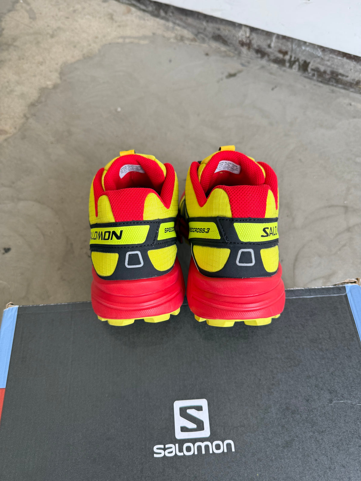 Salomon XT-4 Yellow/Red Sz. 11