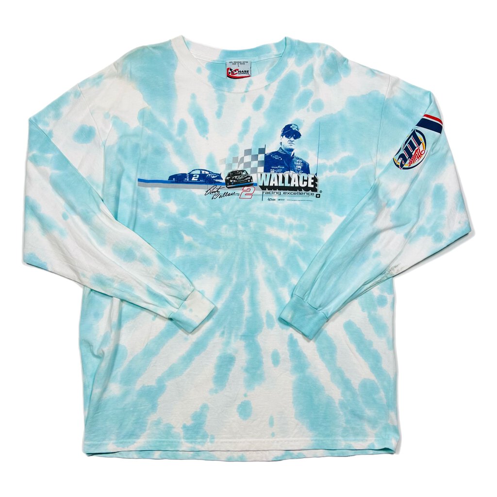 Dusty Wallace Nascar Tie Dye L/S