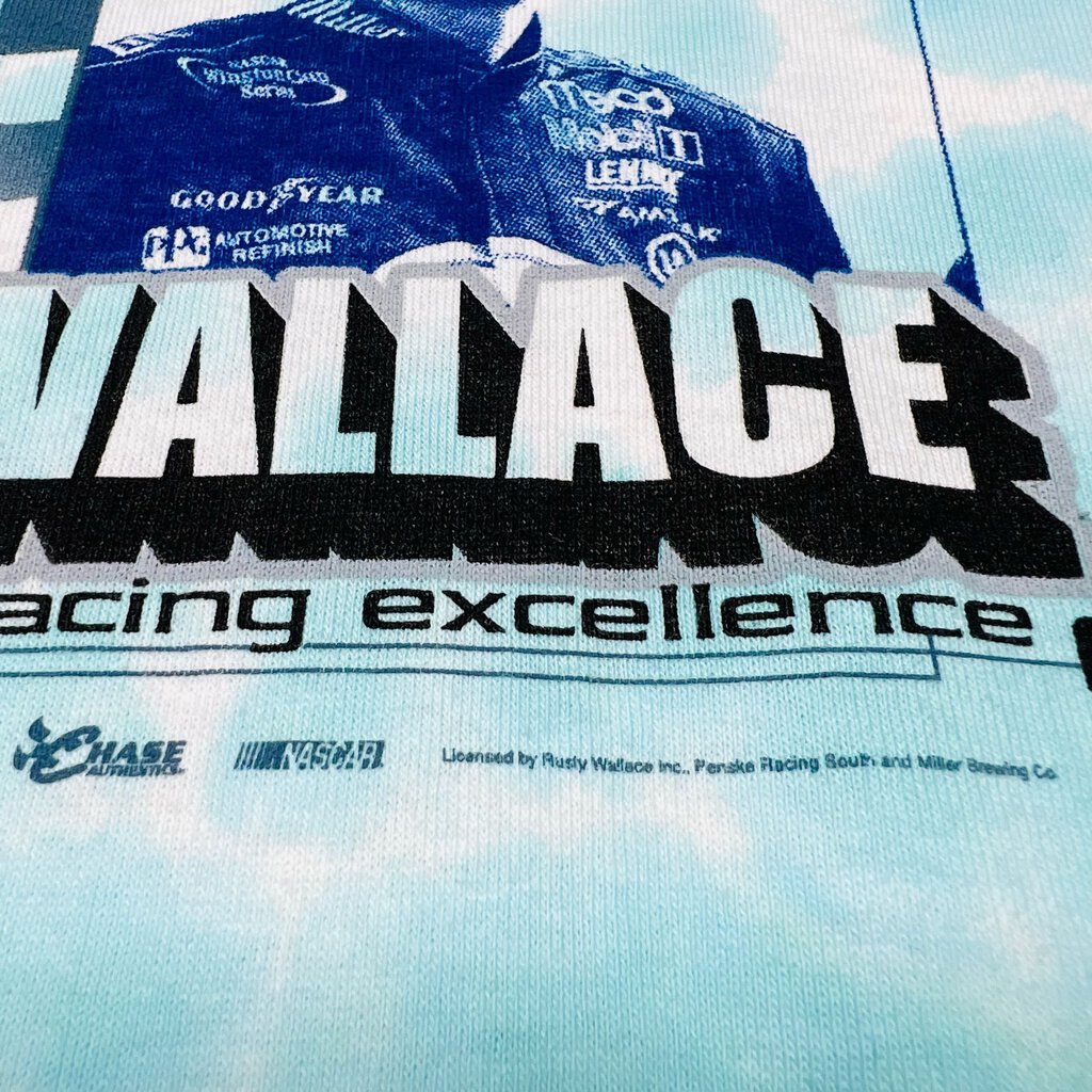 Dusty Wallace Nascar Tie Dye L/S