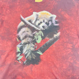 The Mountains Red Panda Tee Sz.XL