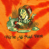 Alice in Wonderland Orange Tie Dye Sz.L/XL