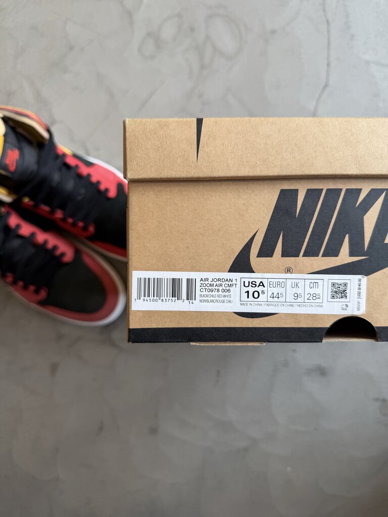 Jordan 1 Chili Red Sz.10.5