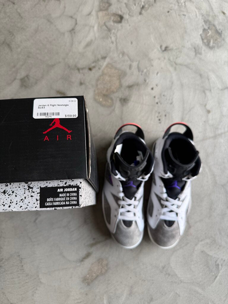 Jordan 6 Flight Nostalgia Sz.8.5