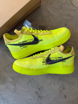 Nike Air Force 1 x Off White Volt Sz. 7.5