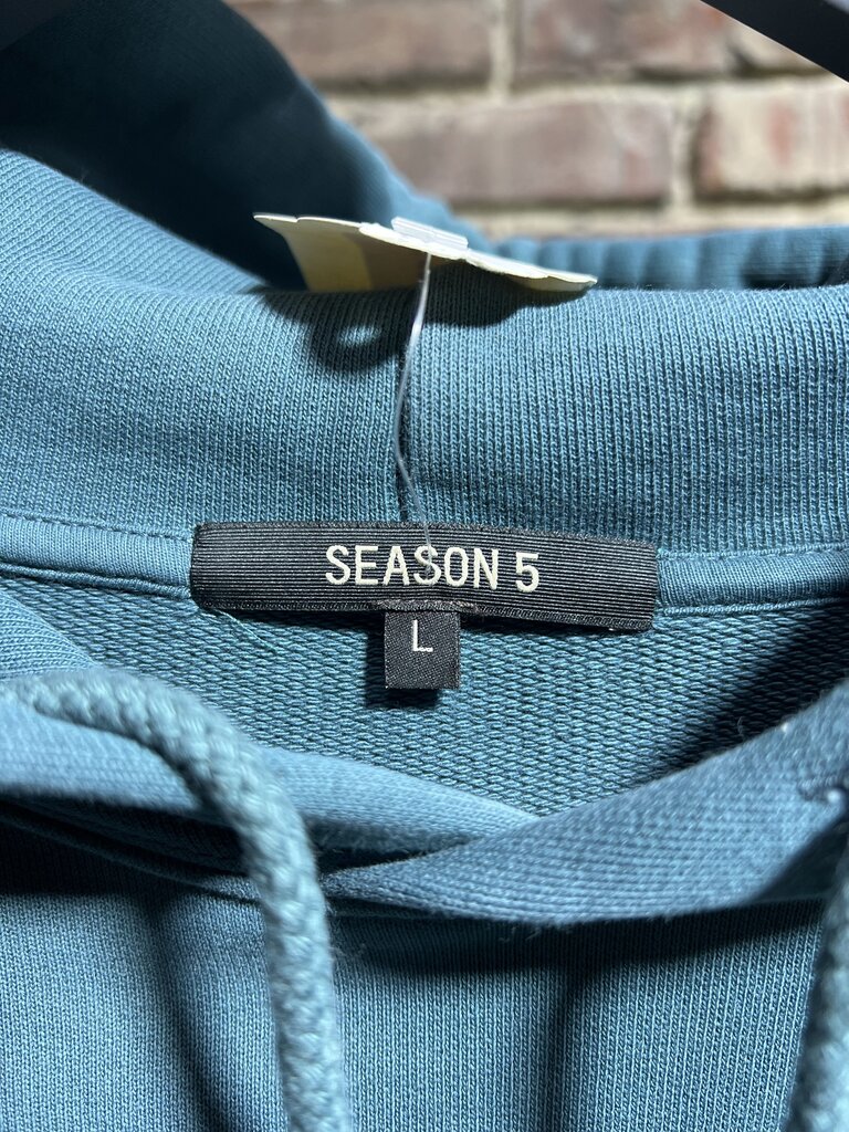 Season 5 Teal Hoodie Sz. L