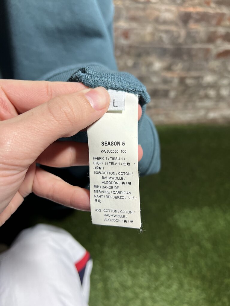 Season 5 Teal Hoodie Sz. L