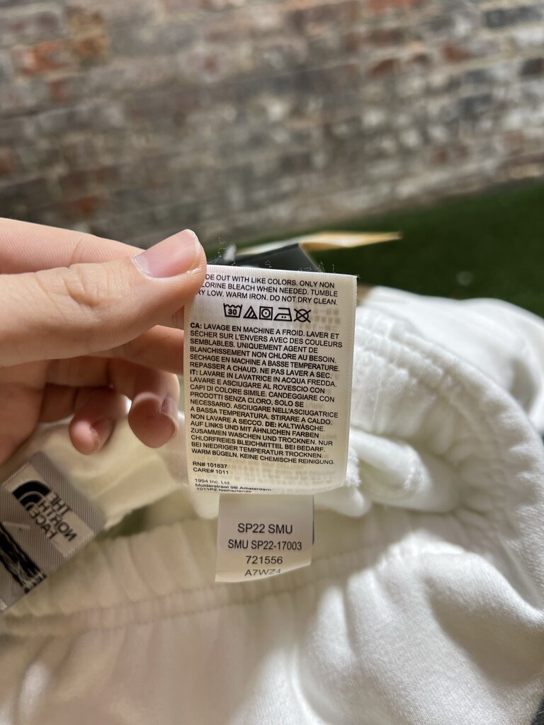 TNF x Supreme Bandana Sweats White/Green Sz. 2XL