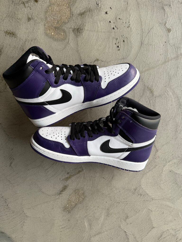 Jordan 1 Court Purple 2.0 Sz. 8.5