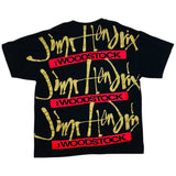 Jimi Hendrix Woodstock Tee Black Sz. XL