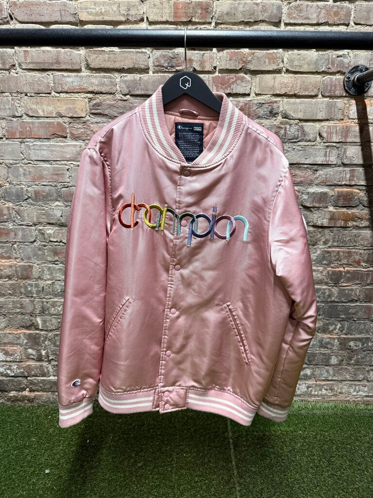 Kith x Champion Nylon Varsity Jacket Sz. L