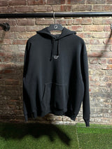Supreme World Famous Mini Logo Hoodie Black Sz. L