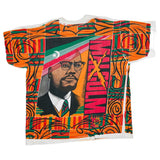 Malcolm X All Over Print Tee Sz. XL