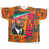 Malcolm X All Over Print Tee Sz. XL
