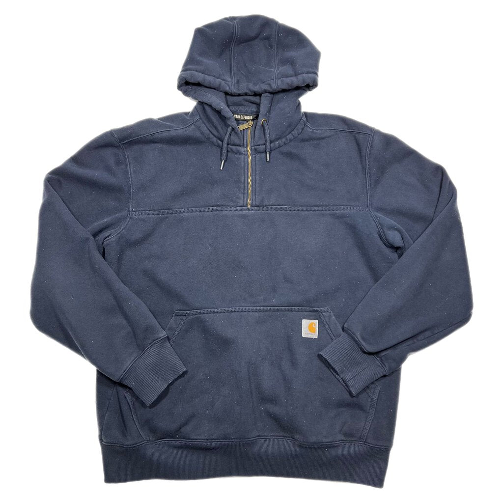 Carhartt Quarter Zip Navy Sz. L