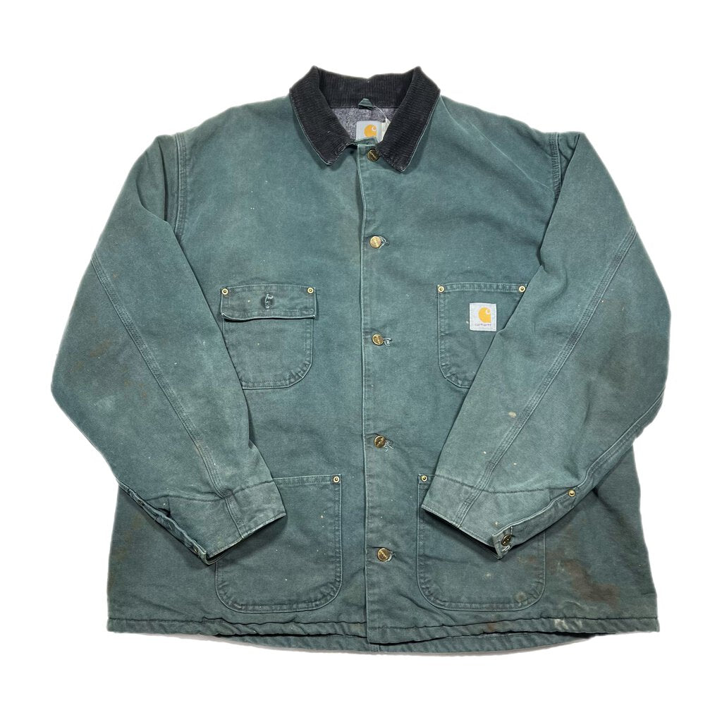 Carhartt Trucker Jacket Green Sz. XXL
