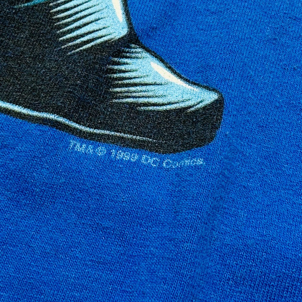 1999 Mr Freeze Tee Blue Sz. L
