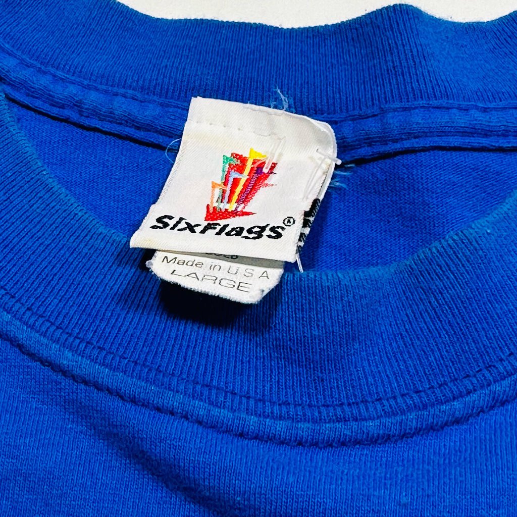 1999 Mr Freeze Tee Blue Sz. L