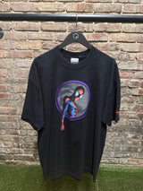 2003 Marvel Spiderman Arm Down Tee Black Sz. XL
