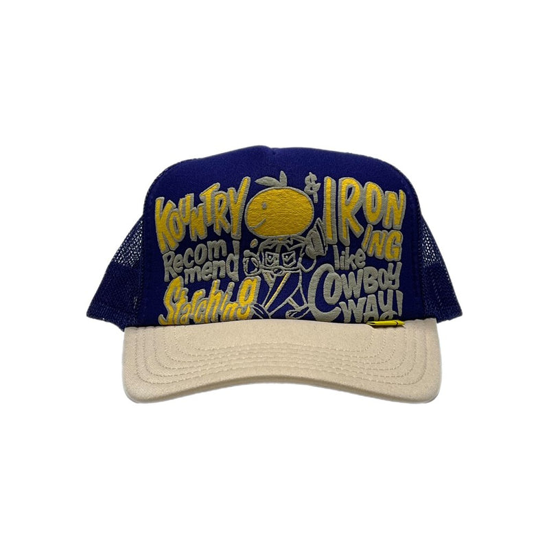 Kapital Starching Trucker Tan/Purple