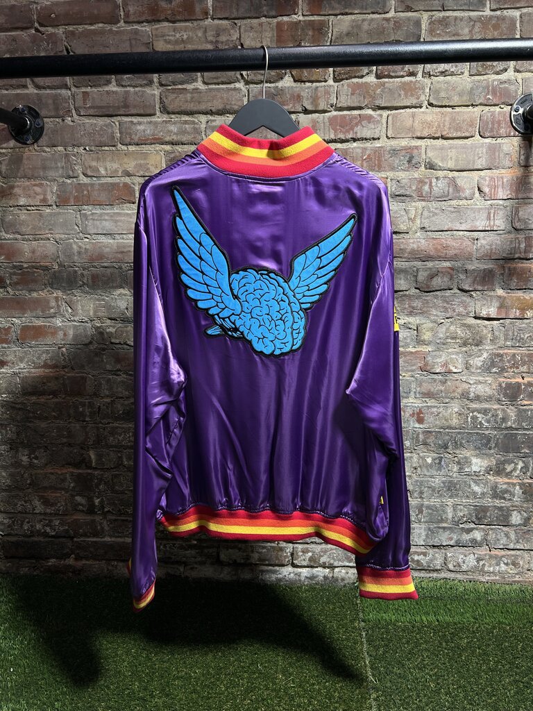 Gallery Dept. MVP Satin Jacket Purple Sz. XXL
