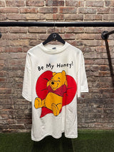 Vintage Winnie The Pooh Be My Honey Tee White Sz. XL