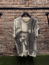 1995 Alan Jackson All Over Print Tee Sz. L