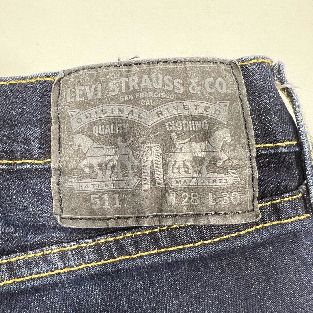 Vintage Y2K Levi's 511 Jeans Blue Sz. 28 x 30