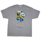 2001 Wolverine Fighting Tee Grey Sz. XXL