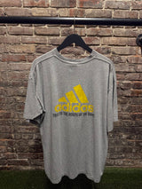 Vintage Adidas Tee Grey Sz. L