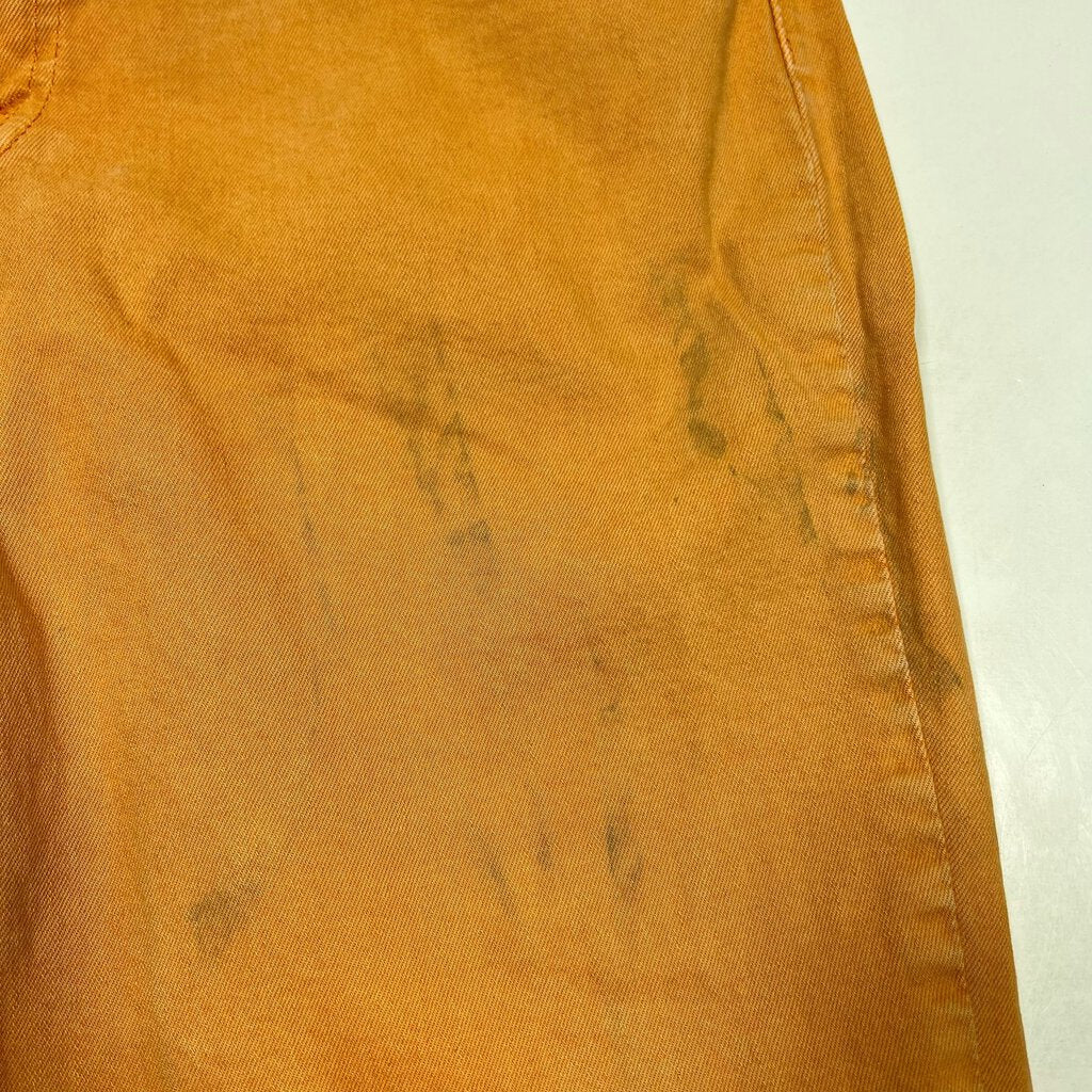 Vintage Y2K Levi's 511 Jeans Orange Denim Sz. 36 x 30