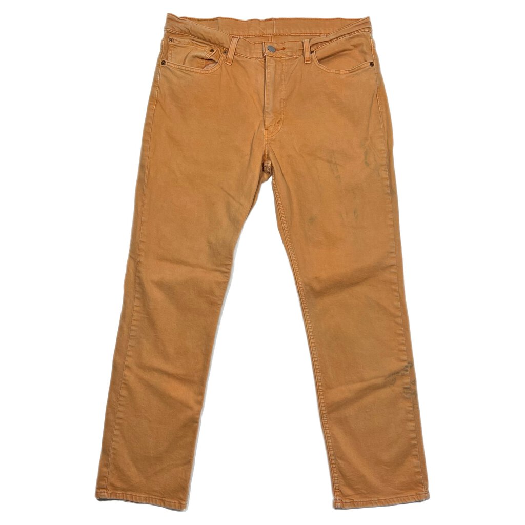 Vintage Y2K Levi's 511 Jeans Orange Denim Sz. 36 x 30