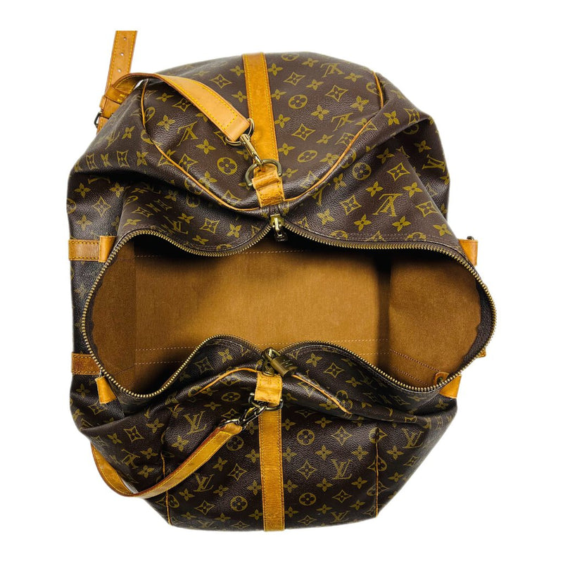 Louis Vuitton Monogram Keepall 55 W/ Strap