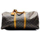 Louis Vuitton Monogram Keepall 55 W/ Strap