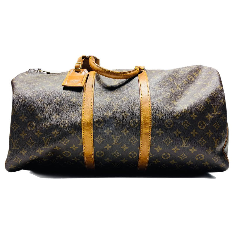 Louis Vuitton Monogram Keepall 55 W/ Strap