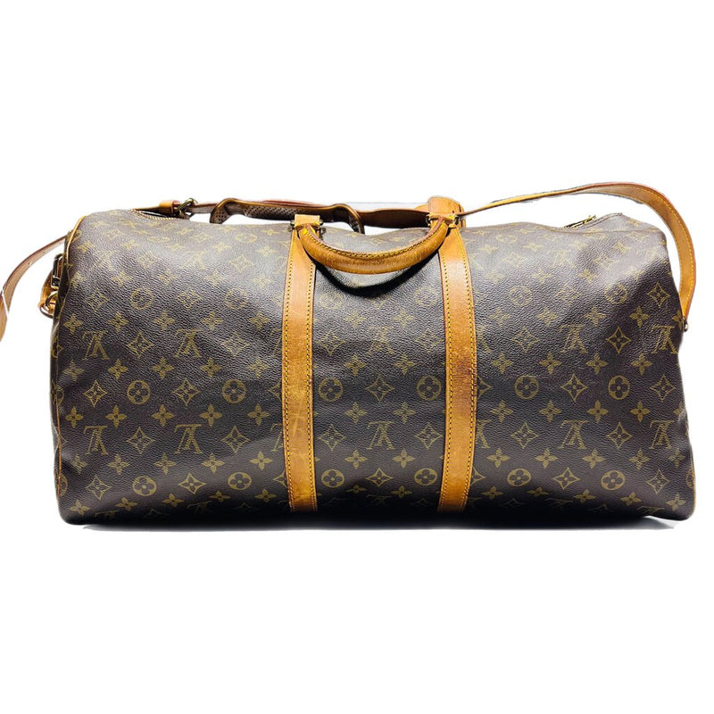 Louis Vuitton Monogram Keepall 55 W/ Strap