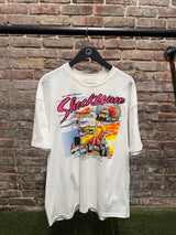 Vintage Shockwave Tee White Sz. XL