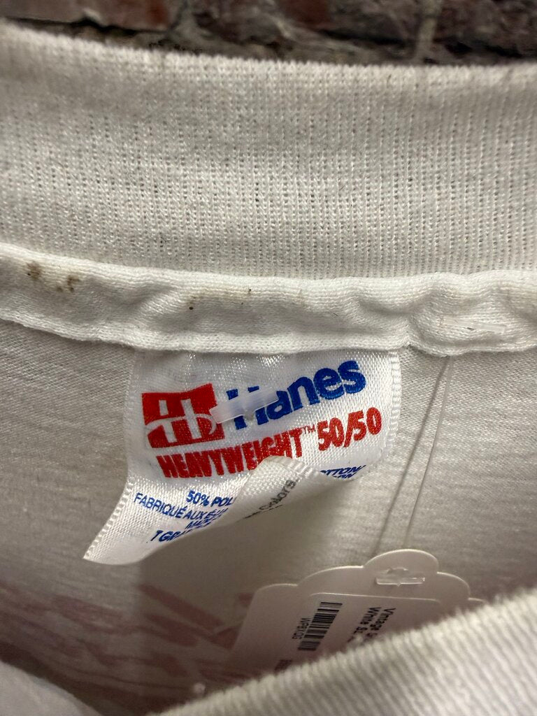 Vintage Shockwave Tee White Sz. XL
