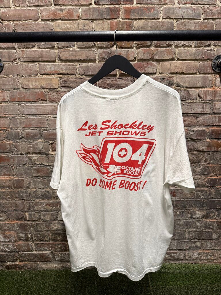 Vintage Shockwave Tee White Sz. XL