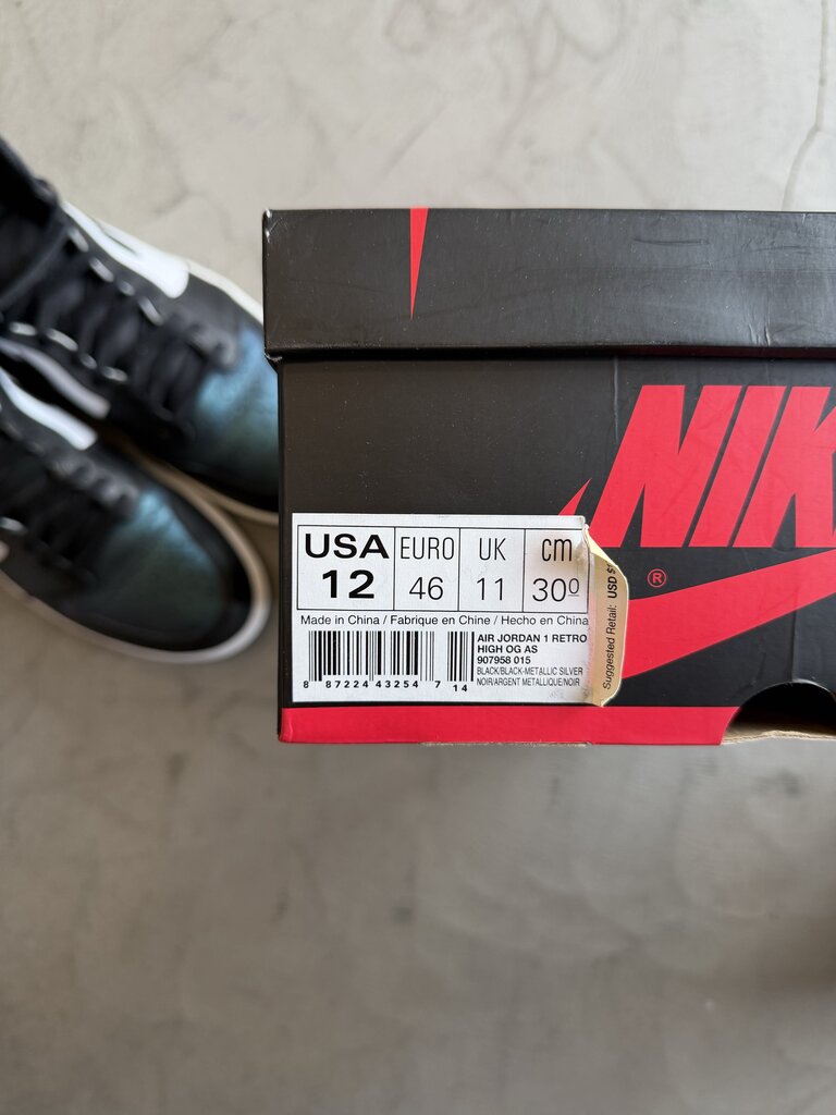 Jordan 1 Chameleon All Star Sz. 12