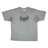Vintage 2005 Rolling Thunder 18th Anniversary Tee Grey Sz. XL
