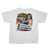 Vintage Ashley Force Racing Tee White Sz.XL