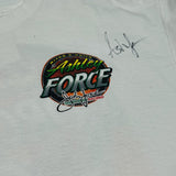 Vintage Ashley Force Racing Tee White Sz.XL