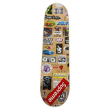 Supreme Stickers Skate Deck
