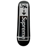 Supreme Exit Skate Deck Black