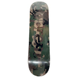 Supreme Camo Logo Skate Deck