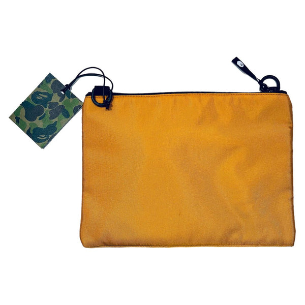 BAPE Zip Up Pouch Orange